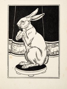 Krotí zajíci, ze Sto anekdot o zvířatech, hospoda. 1924 od Percy J. Billingshurst