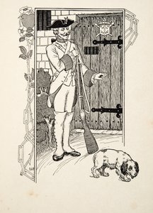 Zlomené srdce, ze Sto anekdot o zvířatech, hospoda. 1924 od Percy J. Billingshurst