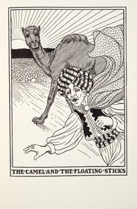 The Camel and the Floating Sticks, od Fontaine Fables, hospoda. 1905 od Percy J. Billingshurst
