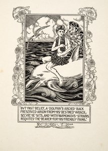 Delfín, ze Sto anekdot o zvířatech, hospoda. 1924 od Percy J. Billingshurst