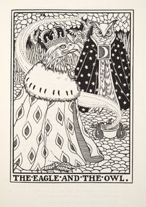 The Eagle and the Owl, from Fontaine Bajky, hospoda. 1905