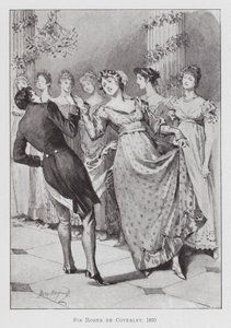 Tanec: Sir Roger de Coverley od Percy Macquoid