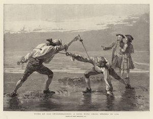 Types of Old Swordsmanship, souboj s Small Swords v roce 1760