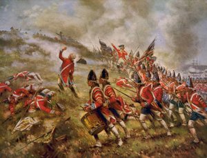 Bitva o Bunker Hill od Percy Moran