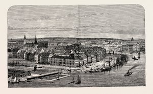 Stockholm, Švédsko (rytina)