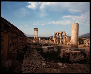 Pohled na město, 705-710 našeho letopočtu od Period Umayyad