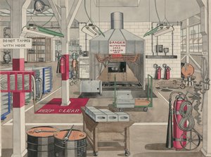 Japan Lacquer Dipping Vat, 1946.