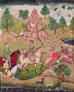 Lov se sokolem, dynastie Safavidů (1502-1736)