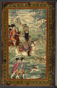 IO Islamic 3558 Portrét Fath-Ali Shah Qajar, 