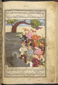 Nebo. 3248, f. 55v Shah Ismail a qizilbash, z 