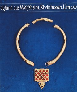 Přívěsek z hrobky Wolfsheim Treasure, c.378 (zlato)