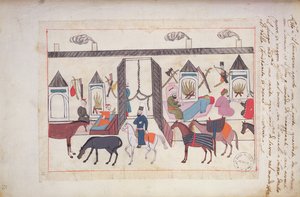 Zastávka u Caravan Seraglio od Persian School