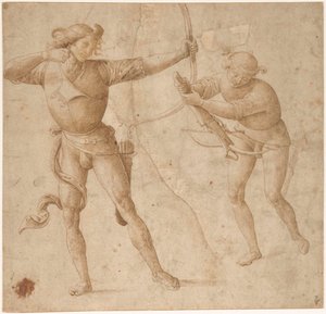 Lukostřelec a Arbalista, c. 1500.
