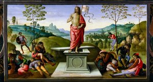 „Vzkříšení Krista“, 1495