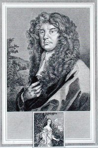 Autoportrét, ryl J. Corner (rytina) od Peter (after) Lely