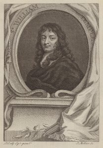 Sir William Temple , anglický diplomat a spisovatel (rytina)