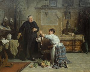 Večeře kněží (olej)