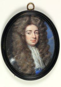 John Holles, vévoda z Newcastlu (akvarel na pergamenu)
