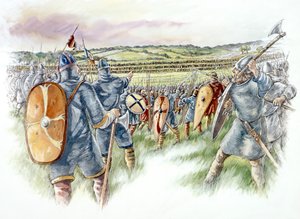 Bitva u Hastings, 1066, c1990-2010 od Peter Dunn