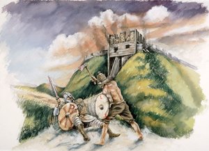 Cynric bojující s Brity u Old Sarum, 552 našeho letopočtu, c1990-2010