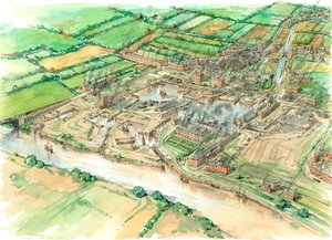 Vývoj Stourport c1809, c1980-2010 od Peter Dunn