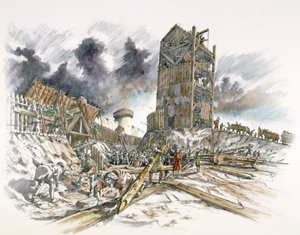 Dover Castle obležení, 1216, c1990-2010