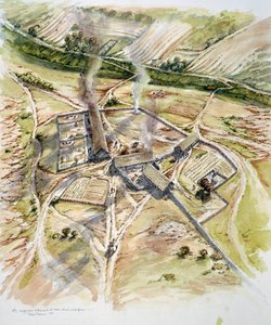 Greenshiel, Lindisfarne, Holy Island, Northumberland, 9. století 1993-2005 od Peter Dunn
