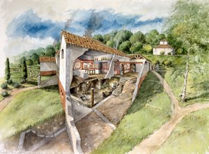 Lullingstone Roman Villa, c4. století, c1990-2010