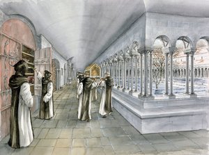 Opatství Rievaulx, 13. století, c1990-2010 od Peter Dunn