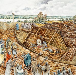 Pohřeb lodi Sutton Hoo, 7. století, 1990-2010