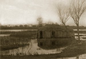 Domov, život a krajina na Norfolk Broads, c.1886