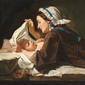 Matka a dítě, 1833