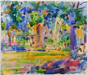 Cedar Hill Manhattan od Peter Graham (Contemporary)