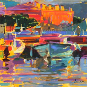 Le Bateau Dormir, 2012 od Peter Graham (Contemporary)