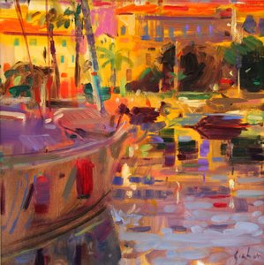 Jihofrancouzský přístav od Peter Graham (Contemporary)