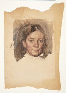 Portrét umělcovy manželky Elise od Peter Hansen