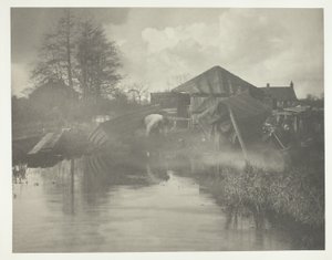 Loděnice v Norfolku od Peter Henry Emerson
