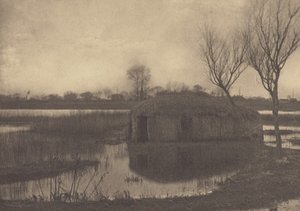 Rákosový dům pro lodě od Peter Henry Emerson