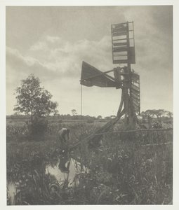 Zničený vodní mlýn od Peter Henry Emerson