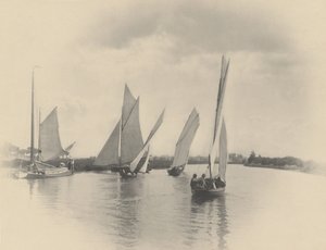 Plavební zápas v Horningu od Peter Henry Emerson