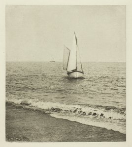 Suffolk Shrimper "Coming Ashore" od Peter Henry Emerson