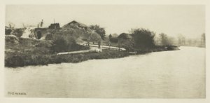 Brickfield on the River Bure (Norfolk) od Peter Henry Emerson