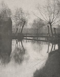 Lávka u Chingfordu od Peter Henry Emerson