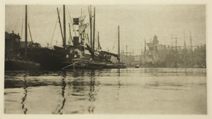 V přístavu od Peter Henry Emerson