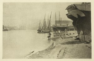 V řece Yarmouth od Peter Henry Emerson