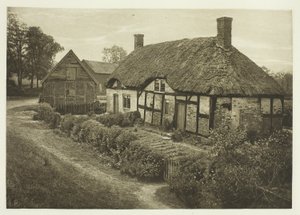 Dům Izaaka Waltona v Shallowfordu, Staffordshire od Peter Henry Emerson