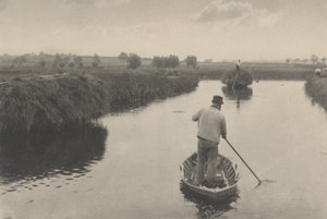 Kvantování sena v bažinách, 1886 (foto) od Peter Henry Emerson