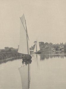 Vesnice Horning,1886 (foto) od Peter Henry Emerson