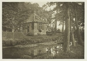 Rybářský dům Walton a Cotton, Beresford Dale od Peter Henry Emerson