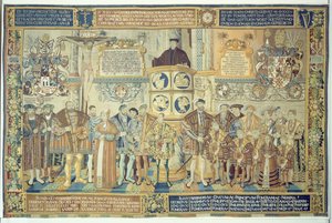 Croy Tapestry, 1554 (tapisérie) od Peter Heymann